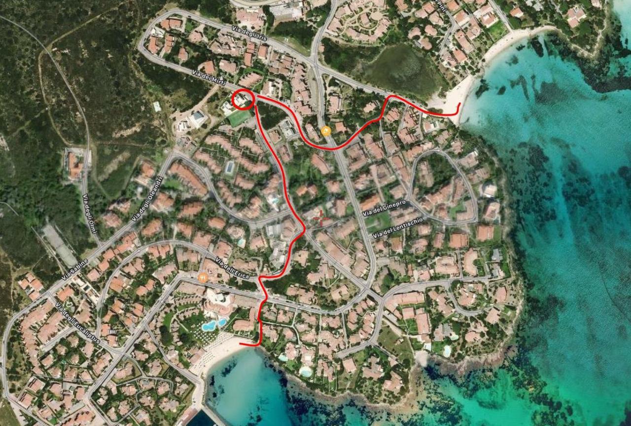 Villa Borea Golfo Aranci Exterior foto